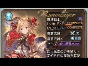 碧藍幻想 グランブルーファンタジー 2022暗古戰95 魔法戰士 47s