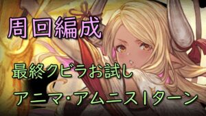 最終クビラお試し超短期編成【グラブル/グランブルーファンタジー】