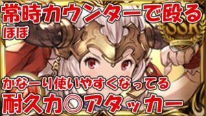 アリーザをほぼ常時カウンターキャラにしてフルオする！耐久力激上がりの使いやすいキャラに【グラブル】
