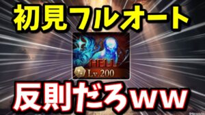 200HELL強すぎだろｗｗ教えはどうなってんだ教えは！マグナで初見フルオートチャレンジした結果【グラブル】
