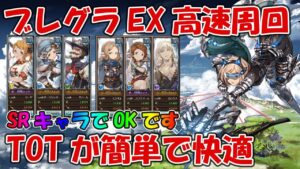 光有利ブレグラEXTREMEをTOTで高速周回！難易度低めで超快適周回が出来ます【グラブル】