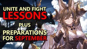 Unite and Fight Lessons plus preparations for the Water one - Granblue Fantasy
