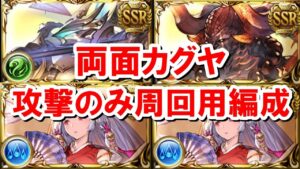 ゼノサジ&ゼノイフ EX両面カグヤ攻撃のみ周回用編成例 【グラブル】