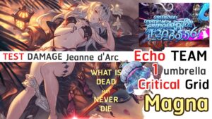 [GBF] ジャンヌ Jeanne d'Arc (Water Summer) Test DMG Water Echo Team Magna Showcase ( Viking Ver.) グラブル
