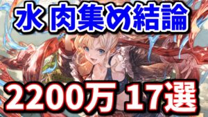 【完全版】水古戦場2200万編成まとめ【グラブル】