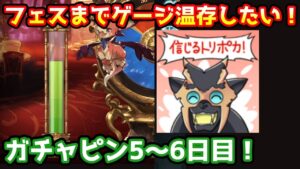 【グラブル】フェスまでゲージを温存したい！ガチャピン期間5～6日目！【ガチャ動画】