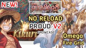 【グラブル】『キクリ』PROUD NEW V2 Pride of the Ascendant Lvl 200 Kikuri x Fire Omega Grid (Paladin Ver.) [GBF]
