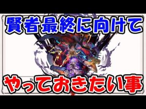 【グラブル】賢者最終に向けてやっておきたい事（最終上限解放）（十賢者）（生放送）「グランブルーファンタジー」