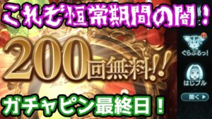 【グラブル】これぞ恒常期間の闇！ついにガチャピン期間最終日！【ガチャ動画】