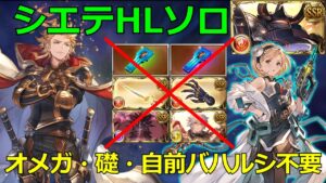 シエテHLソロ 片面マグナ ドクター編成【グラブル/グランブルーファンタジー】