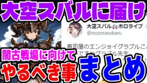 【グラブル】大空スバルさんを救いたい（にじほろぶる団／闇有利古戦場）【ソニオTV】