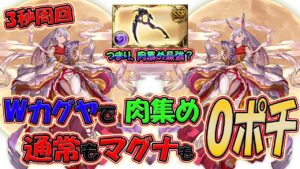 【グラブル】エレシュキガルでWカグヤで通常もマグナも０ポチ 快適肉集め周回🐮