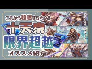 これから限界超越する方へ！十天衆限界超越オススメ！【グランブルーファンタジー】