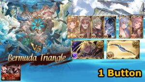 [GBF] Guild War July 2023 - Nightmare lv90 (solo, 1 button, 4 chains)