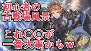 これが低ランク帯の古戦場風景です…　そしてクッソ大事な要素に気付いた男【無課金グラブル】