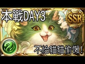 グラブル 碧藍幻想 20230925 本戰Day3! 貓貓操起來!