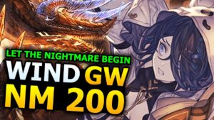 🔴 Haha, tiem to panic! NM 200 Goldenwing Dragon Wind Magna - Granblue Fantasy 【グラブル】