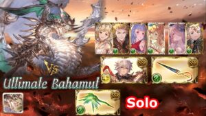 [GBF] Super Ultimate Bahamut #15 (Primal Wind, Solo, Prayer of Grand Gales test)