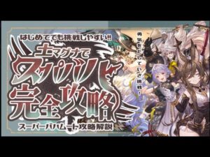 【スパバハHL】スパバハ入門編！土マグナ奥義編成で完全攻略！【解説あり】【グラブル】【グランブルーファンタジー】