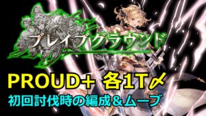 開幕1位の風有利ブレグラPROUD+【#グラブル/#グランブルーファンタジー】
