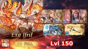 [GBF] Exo Ifrit - Lvl 150 (Magna, Full Auto)