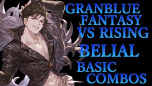 【GBVSR】グランブルーファンタジーヴァーサス ライジング ベリアル 基本 コンボ【 GRANBLUE FANTASY VS RISING BELIAL BASIC COMBOS 】