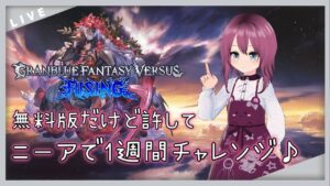 【GBVSR/レバーレス/VTuber】アドバイス歓迎！グランブルーファンタジーヴァーサスライジング(フリーエディション)のニーアであそびます♪【#3 本間エーカゲンニ星子】