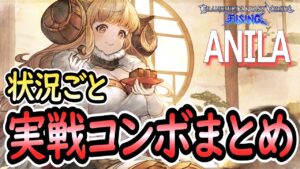 【グラブル格ゲー】TopPlayerアニラ(Anila)実戦コンボまとめ。 グランブルーファンタジーヴァーサス -ライジング-【GBVSR】