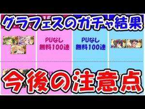 【グラブル】新キャラ実装グラフェスのガチャ結果と今後の注意点（10th Anniversary）（レジェフェス）（天井）「グランブルーファンタジー」
