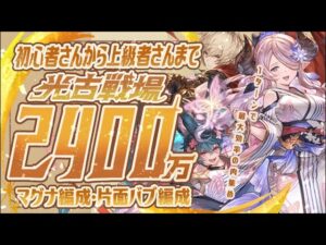 【光古戦場】肉集め2400万編成５選と火力を出す際に確認すべき点について【グラブル】【グランブルーファンタジー】