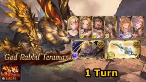 [GBF] Guild War April 2024 - Nightmare lv150 (solo, 1 turn)