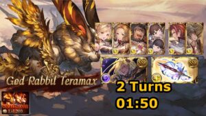 [GBF] Guild War April 2024 - Nightmare lv200 (solo, 2 turns)
