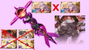 【グラブル】闇古戦場2024 神杖エクス・ハマルティア 0ポチ1奥義 カグヤ EX+ /【GBF】GW73 Dark Exo Staff EX+ 0b1c Kaguya
