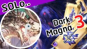 [GBF] let's Solo Super Ultimate Bahamut with Dark Magna 3 スパバハ x 闇マグナ3  ( for Trophy Ver.) 【グラブル】