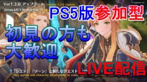 【グランブルーファンタジー：リリンク】PS5　参加型