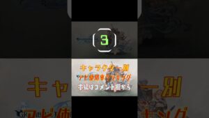 【グラブルReLink】アビリティ使用率ランキング グラン ランスロット